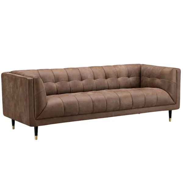 Zara 3.5 Seater Leather Sofa