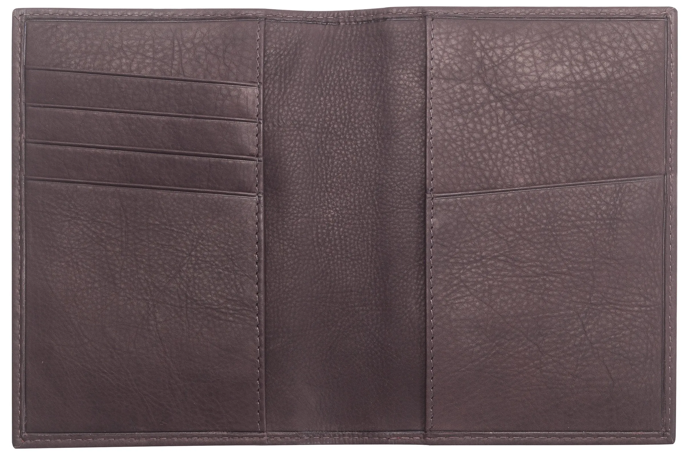 ZIPPO PASSPORT HOLDER MOCHA LEATHER